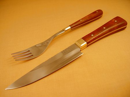 Juego de Cuchillo Criollo y Tenedor